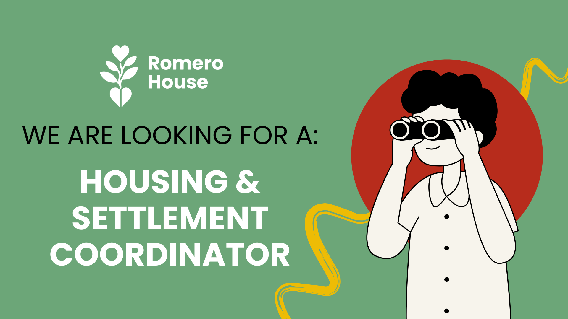 We’re hiring: Housing & Settlement Coordinator